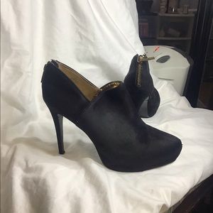 Black booties size 10
